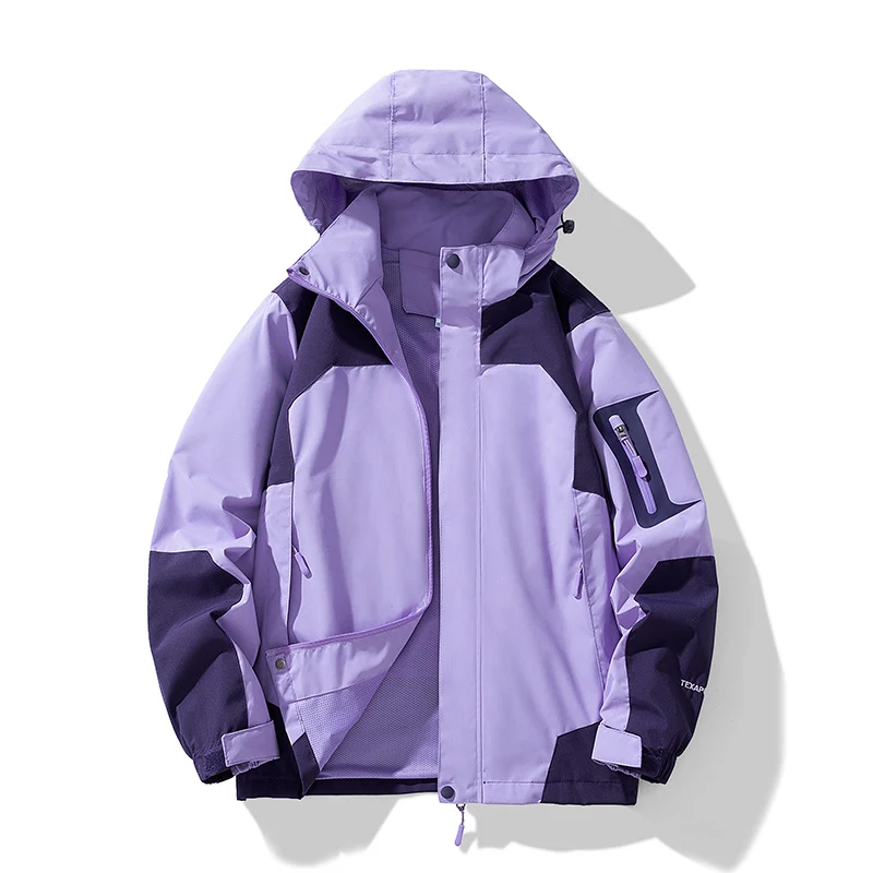 Herren Technische Outdoor-Softshelljacke mit Kapuze, Ärmeltasche und Mesh-Futter Nord Taschen