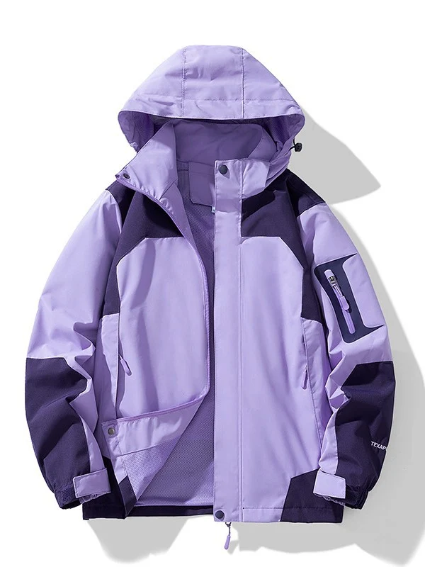 Herren Technische Outdoor-Softshelljacke mit Kapuze, Ärmeltasche und Mesh-Futter Nord Taschen