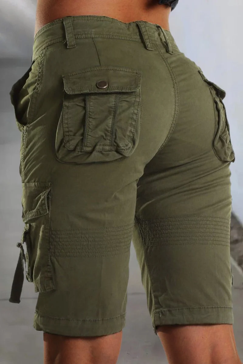 Stilvolle Mid-Cargo-Shorts