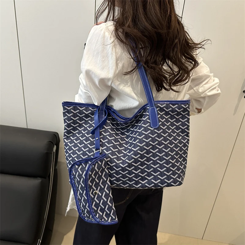 Damen elegante Einkaufstasche mit modernem Muster Avellé