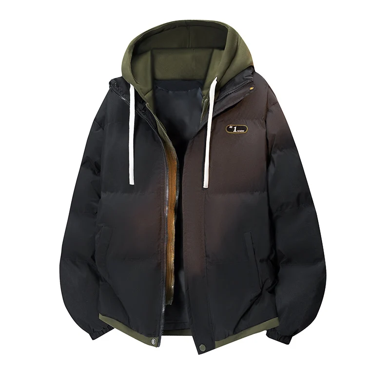 Damen Kurze Stepp-Kapuzenjacke mit leichter Thermoisolierung, wasserabweisender Hülle & elastischem Saum Nord Taschen
