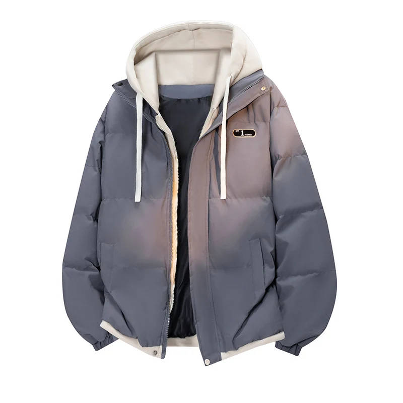 Damen Kurze Stepp-Kapuzenjacke mit leichter Thermoisolierung, wasserabweisender Hülle & elastischem Saum Nord Taschen