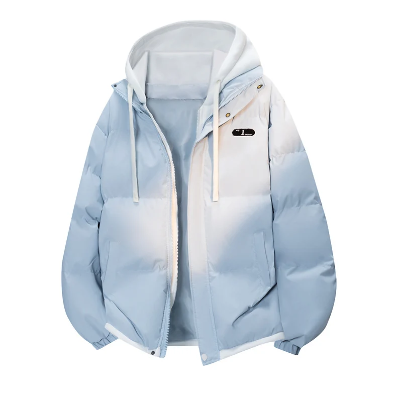 Damen Kurze Stepp-Kapuzenjacke mit leichter Thermoisolierung, wasserabweisender Hülle & elastischem Saum Nord Taschen