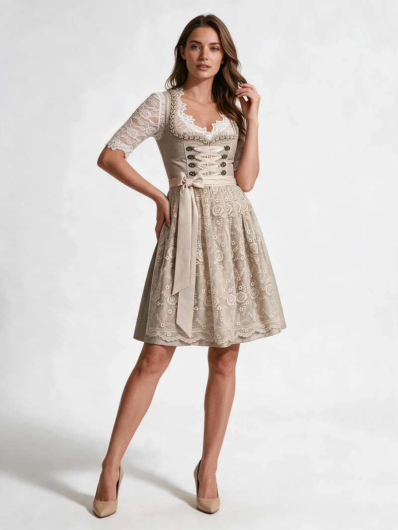 Traditionelles Damenkleid für Kostümpartys und Events - Vittorelli