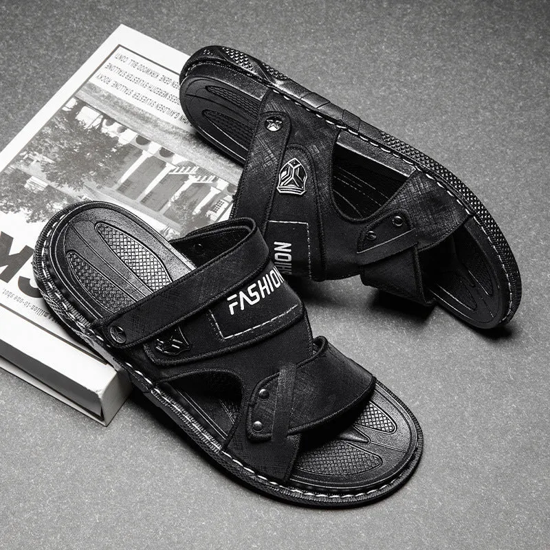 Damen Sportliche Badesandalen mit ergonomischem Klettverschluss und rutschfester Sohle