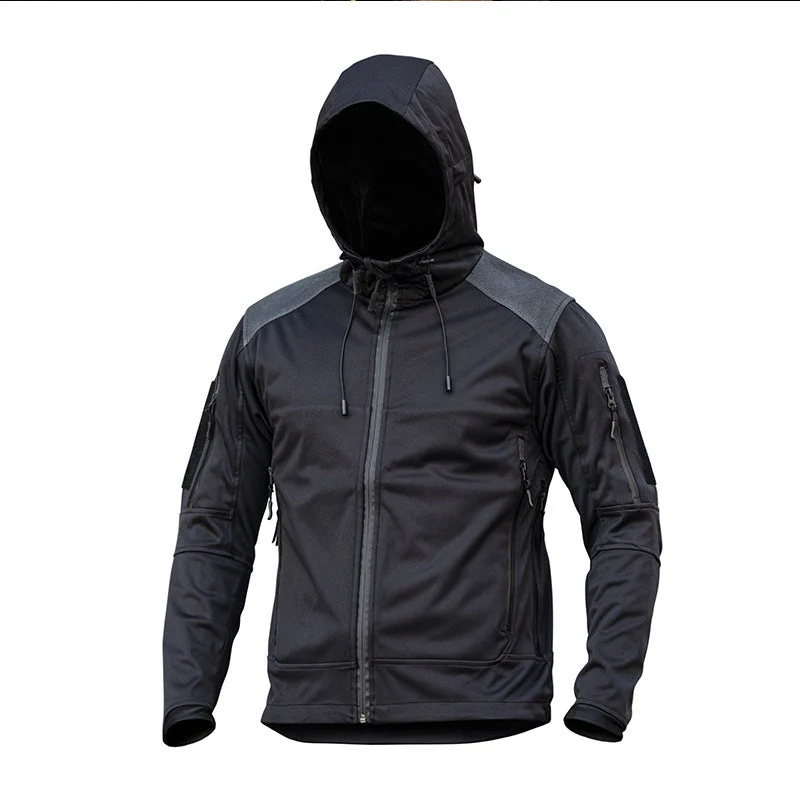 Herren funktionale Outdoor-Jacke mit isolierter Steppstruktur Nord Taschen