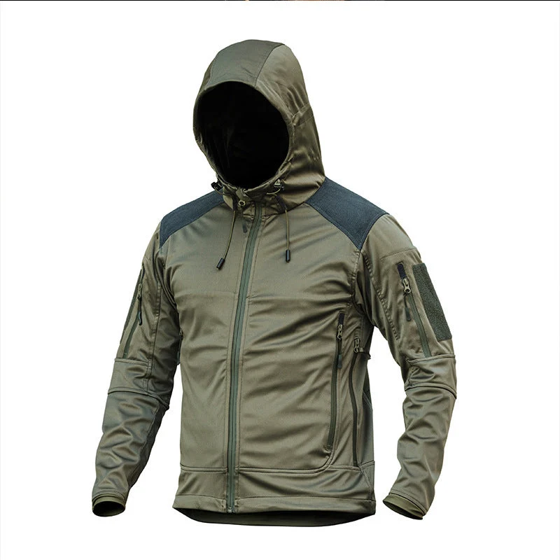 Herren funktionale Outdoor-Jacke mit isolierter Steppstruktur Nord Taschen
