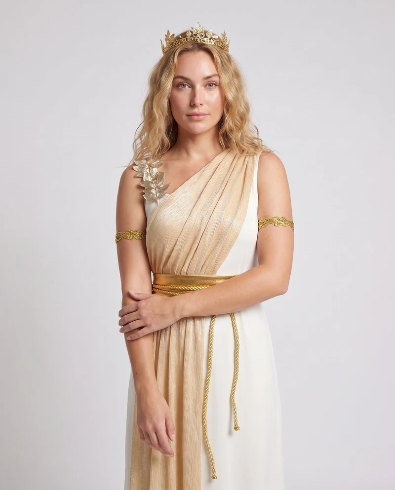 Damen Antikes Göttinnen Kleid Nord Taschen