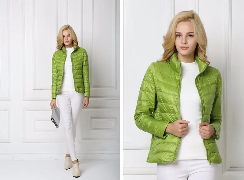 Leichte Daunenjacke mit Urbaner Eleganz - Arvani