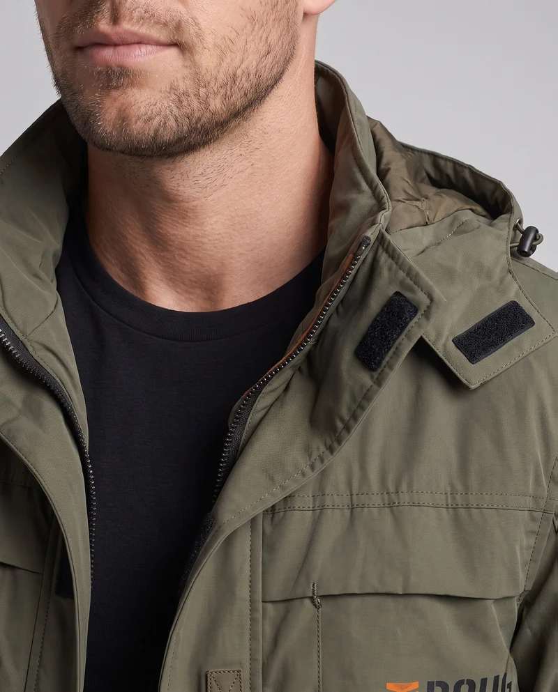 Herren Arctic-Comfort Parka mit voll gefüttertem Kunstfell und multifunktionalen Taschen Nord Taschen