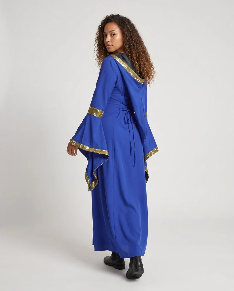 Damen Mittelalterliches Kostüm mit eleganten Ärmeln Nord Taschen