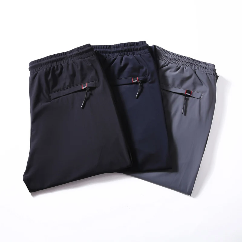 Herren Leichte Freizeit-Jogginghose mit elastischem Bund, Kordelzug und schmaler Beinlinie Nord Taschen