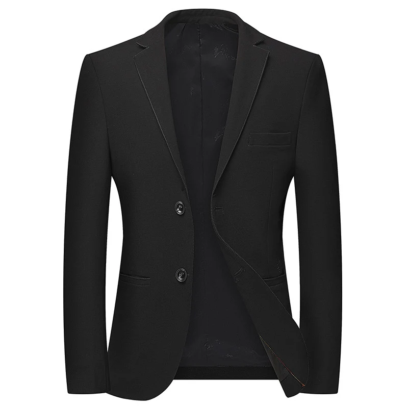 Herren Einreihiges Business-Sakko in Slim-Fit mit schmalem Revers und Brusttasche Nord Taschen