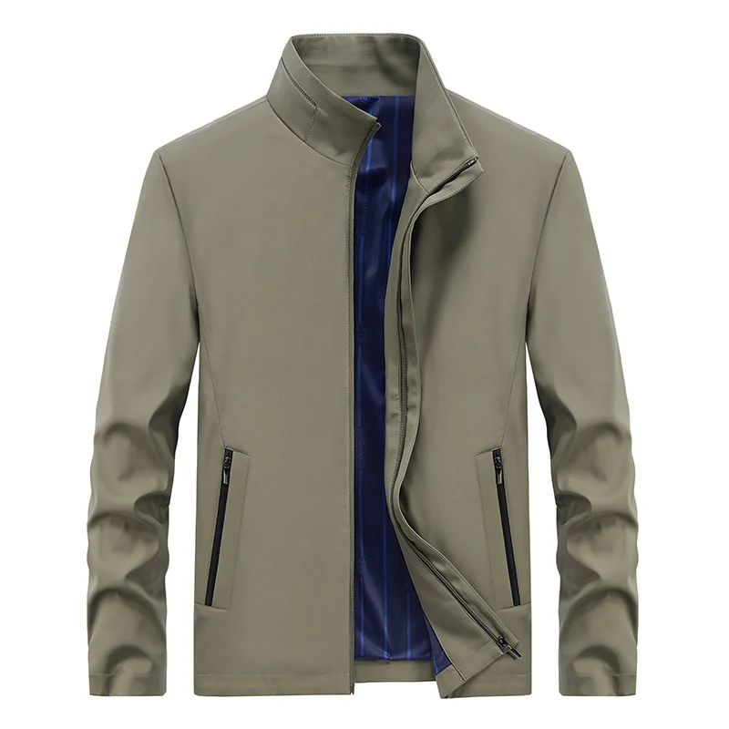Herren Urbaner Softshell-Übergangsblouson mit Stehkragen, verdecktem Reißverschluss & feinem Innenfutter Nord Taschen