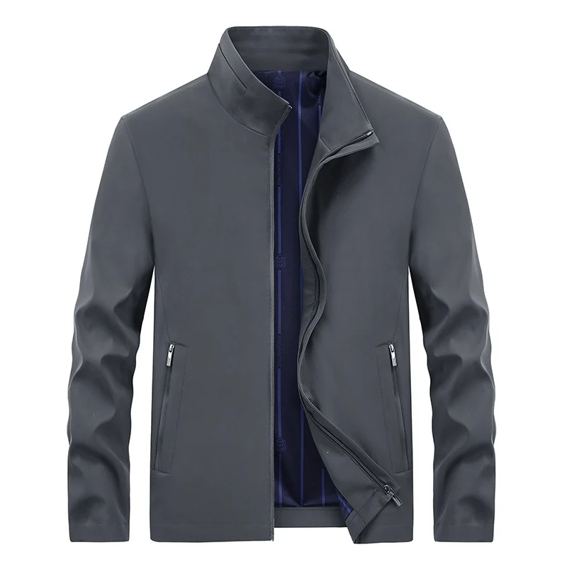 Herren Urbaner Softshell-Übergangsblouson mit Stehkragen, verdecktem Reißverschluss & feinem Innenfutter Nord Taschen