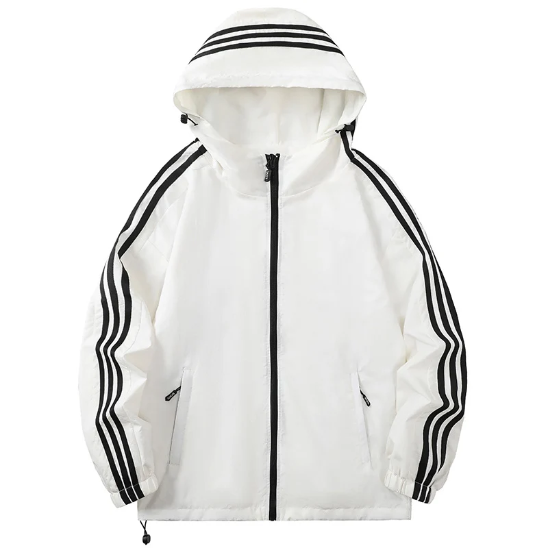 Herren Sportliche Übergangsjacke mit Kapuze und reflektierenden Akzenten Nord Taschen