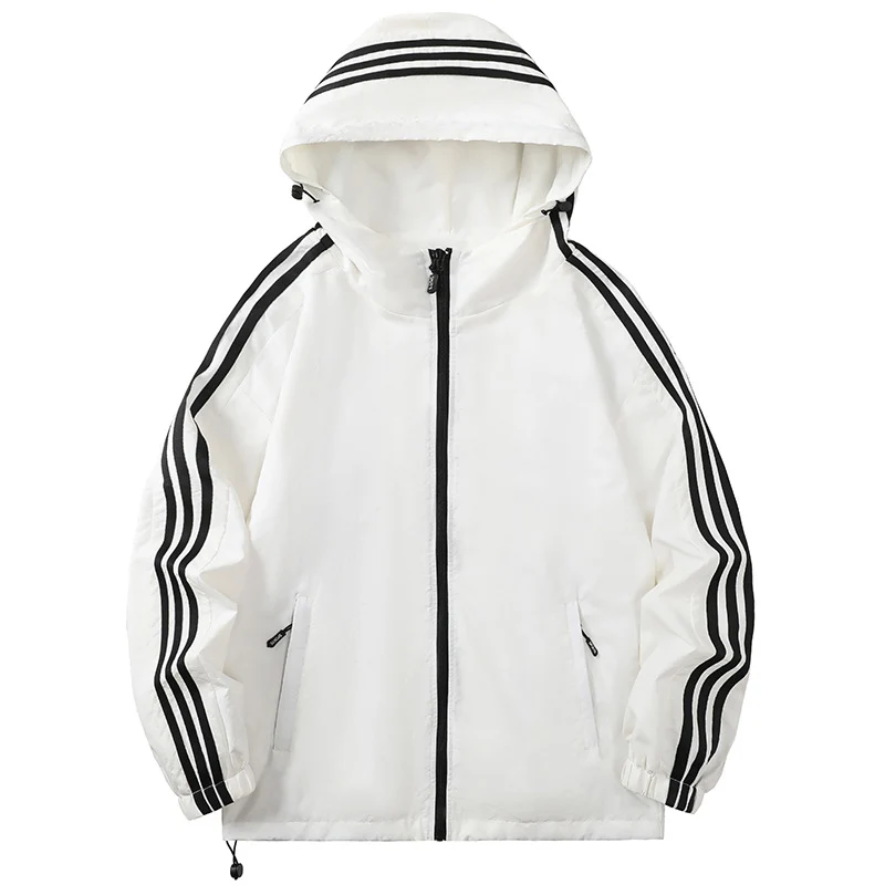Herren Sportliche Übergangsjacke mit Kapuze und reflektierenden Akzenten Nord Taschen