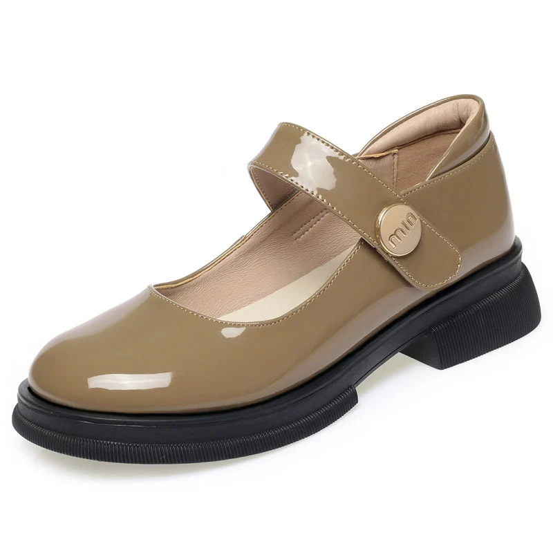 Damen Mary Jane Schuhe mit verstellbarem Riemen und rutschfester Sohle Nord Taschen