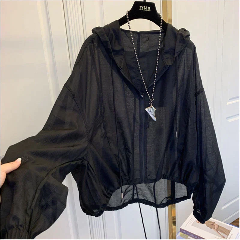 Durchsichtige Jacke