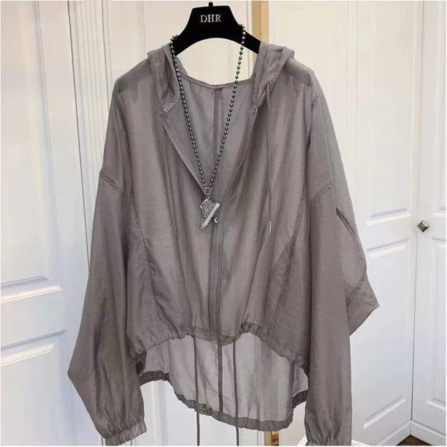 Durchsichtige Jacke