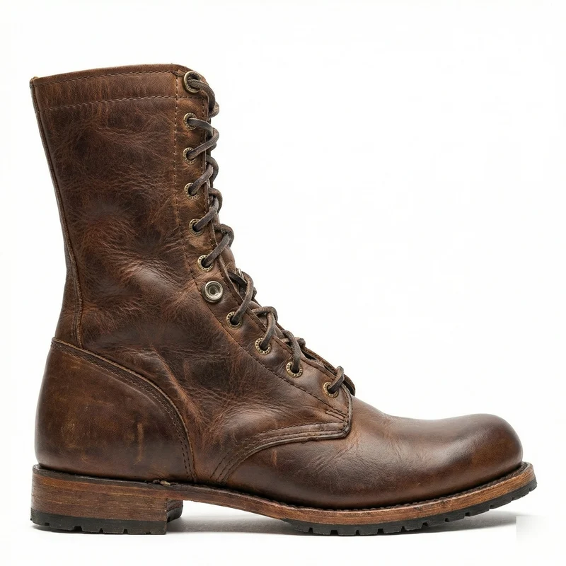 Leder Damen Stiefel