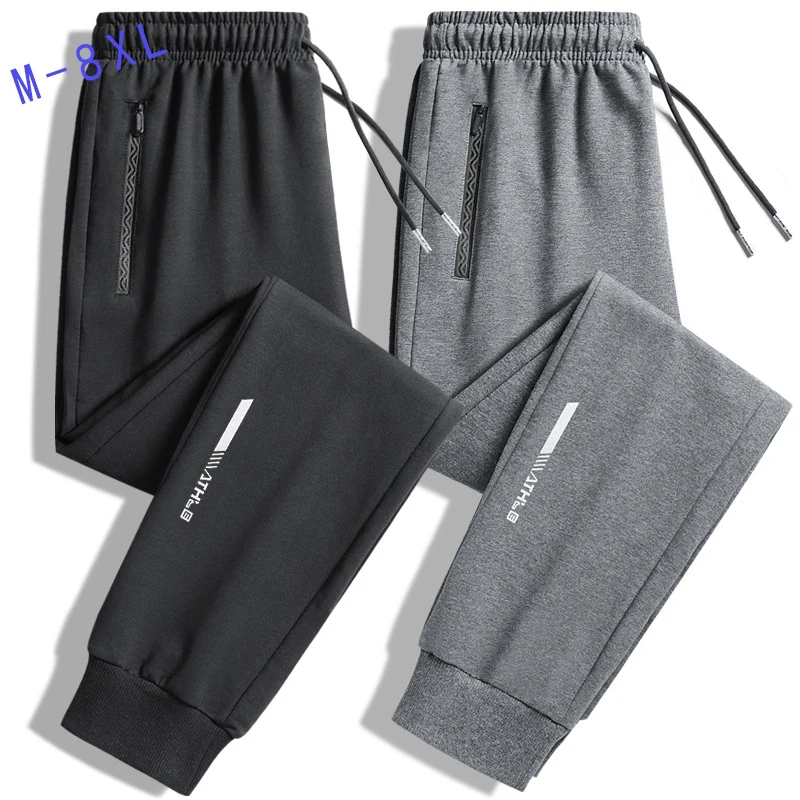Herren Slim-Fit Performance-Jogginghose mit Reißverschlusstaschen, elastischem Bund und Bündchen Nord Taschen