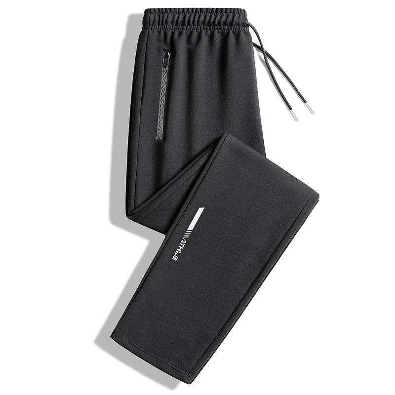 Herren Slim-Fit Performance-Jogginghose mit Reißverschlusstaschen, elastischem Bund und Bündchen Nord Taschen