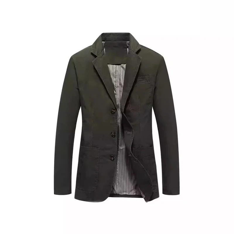 Herren Sakko im Casual-Stil mit Drei-Knopf-Front und aufgesetzten Taschen Nord Taschen