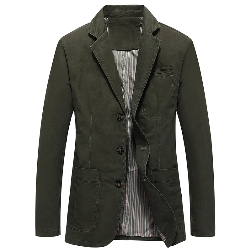 Herren Sakko im Casual-Stil mit Drei-Knopf-Front und aufgesetzten Taschen Nord Taschen