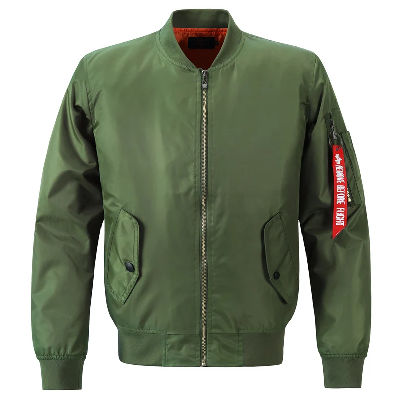 Herren Piloten-Bomberjacke Nord Taschen