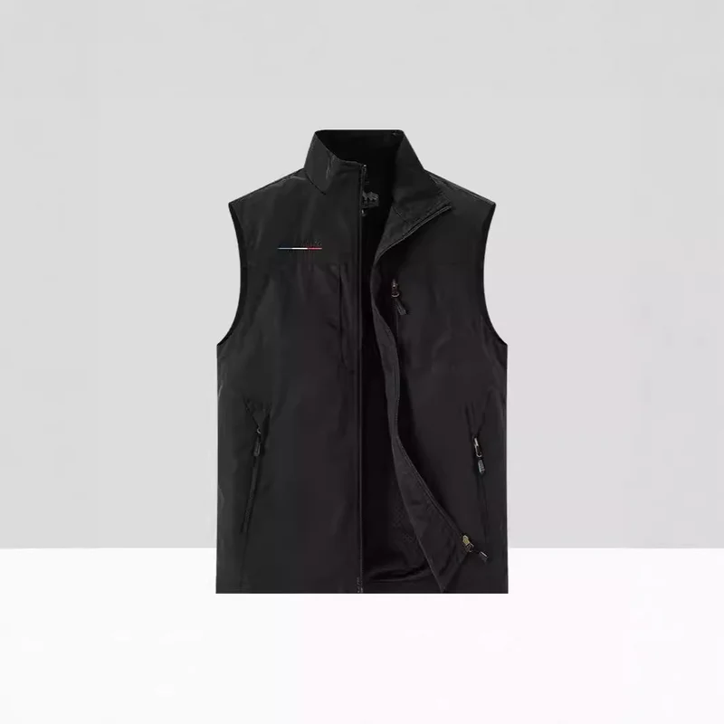 Herren Leichte multifunktionale Outdoor-Utility‑Weste mit Mesh‑Futter und mehreren Reißverschlusstaschen Nord Taschen
