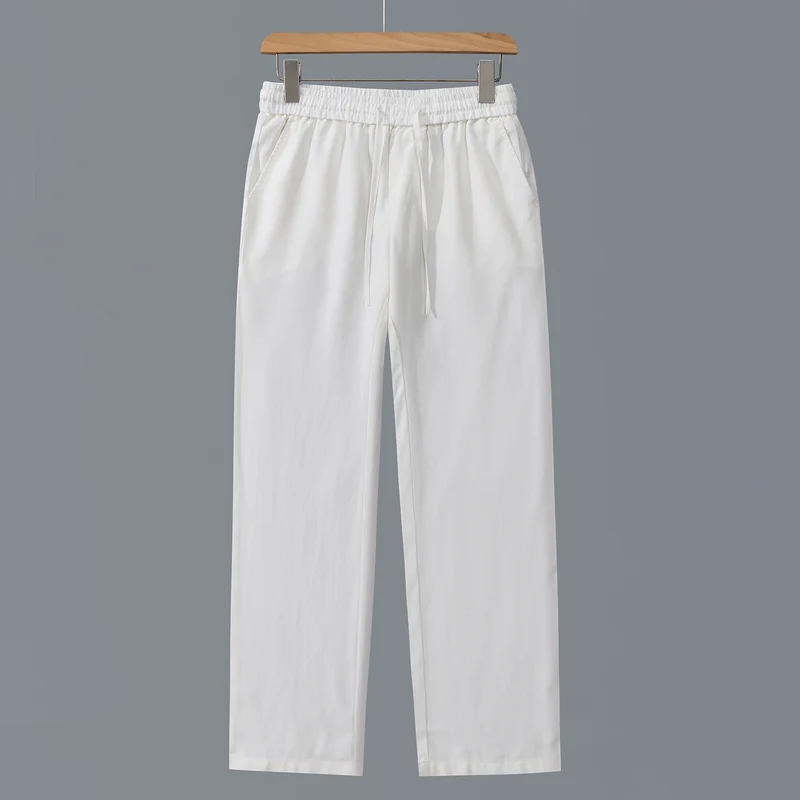Herren Lässige Baumwoll-Chino mit elastischem Bund und Kordelzug Nord Taschen