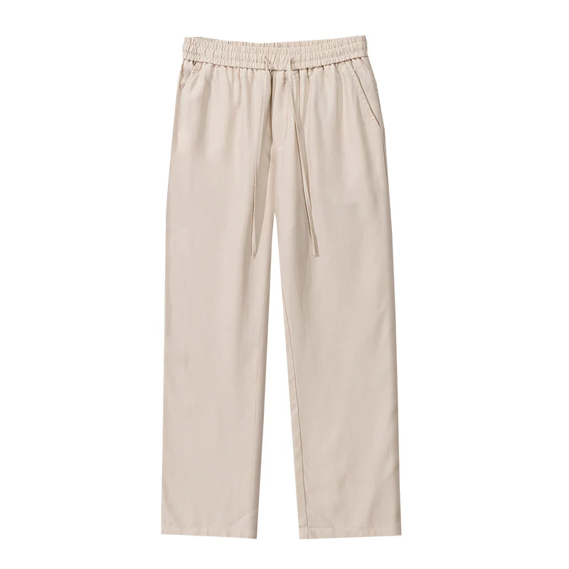 Herren Lässige Baumwoll-Chino mit elastischem Bund und Kordelzug Nord Taschen