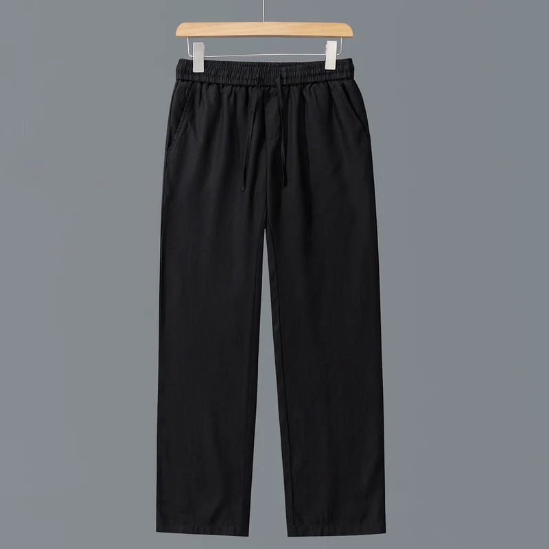 Herren Lässige Baumwoll-Chino mit elastischem Bund und Kordelzug Nord Taschen