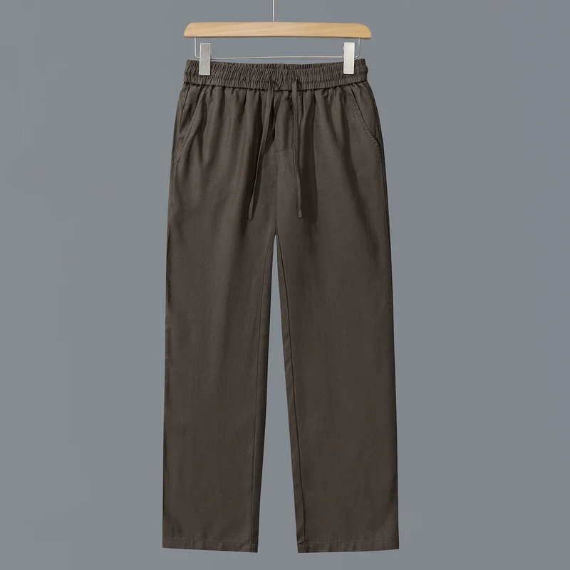 Herren Lässige Baumwoll-Chino mit elastischem Bund und Kordelzug Nord Taschen
