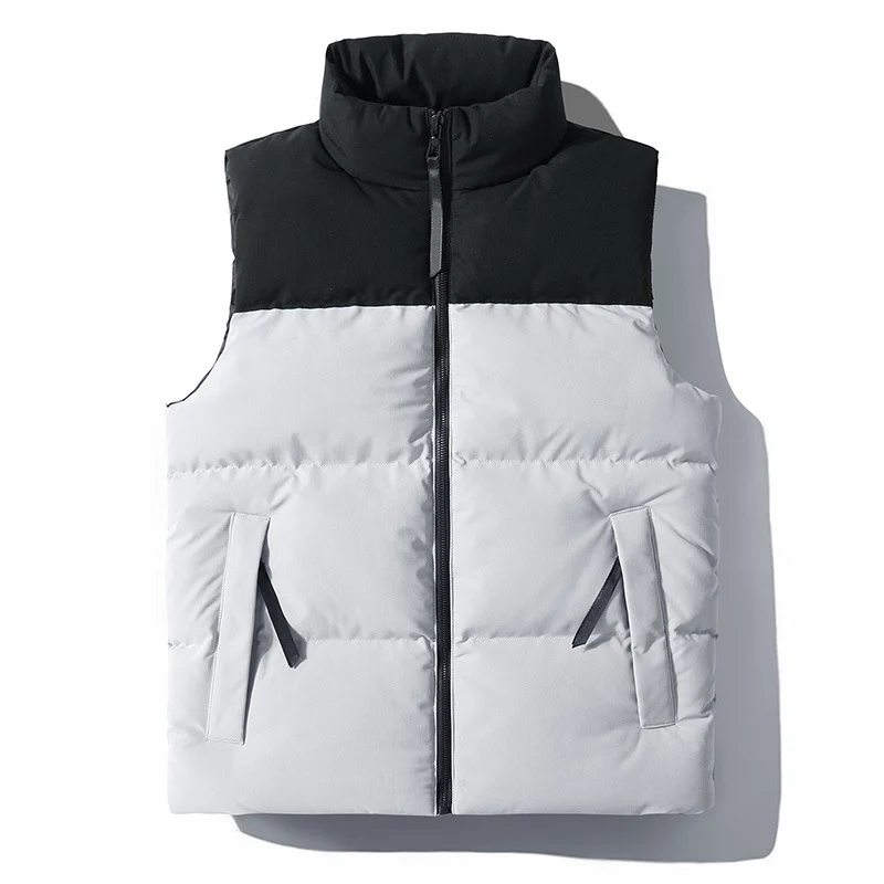 Herren Gesteppte Thermo‑Steppweste mit hohem Kragen und winddichter Schulterblende Nord Taschen