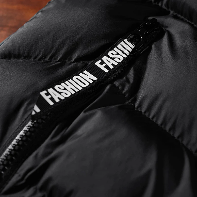 Herren Gepolsterte Ärmellose Thermoweste im urbanen Puffer-Look mit Stehkragen und Reißverschlusstaschen Nord Taschen