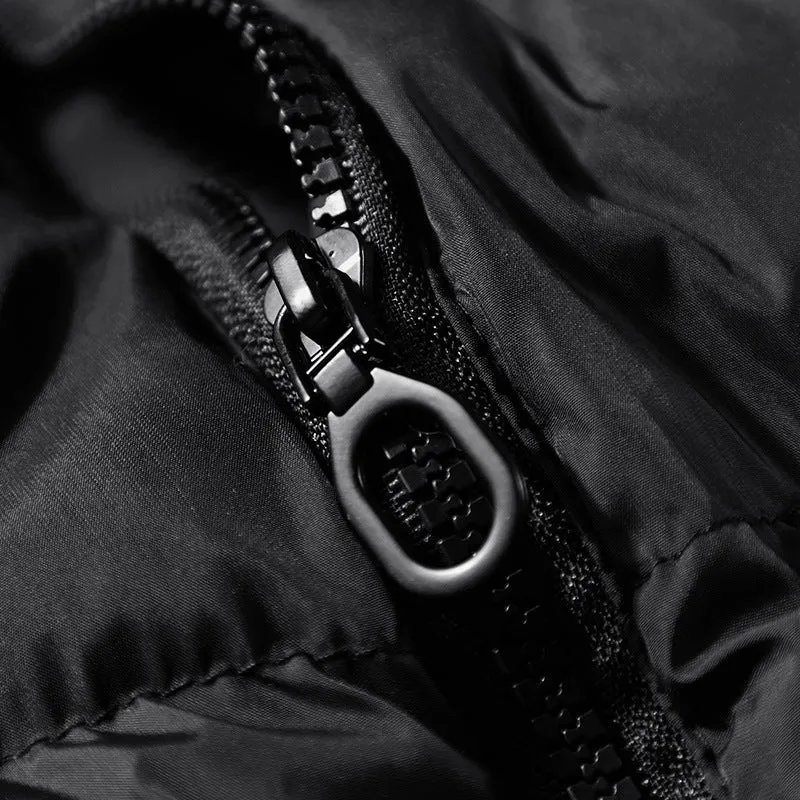 Herren Gepolsterte Ärmellose Thermoweste im urbanen Puffer-Look mit Stehkragen und Reißverschlusstaschen Nord Taschen