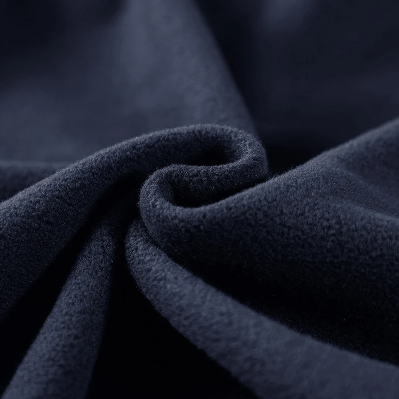 Herren Fleece-Utility-Weste mit durchgehendem Reißverschluss, Stehkragen und Reißverschlusstaschen Nord Taschen