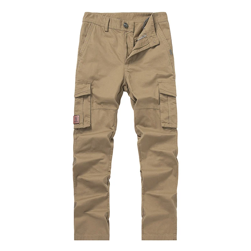 Herren Cargohose im Slim-Straight Schnitt mit Mehrfach‑Taschen und verstärkten Knien Nord Taschen