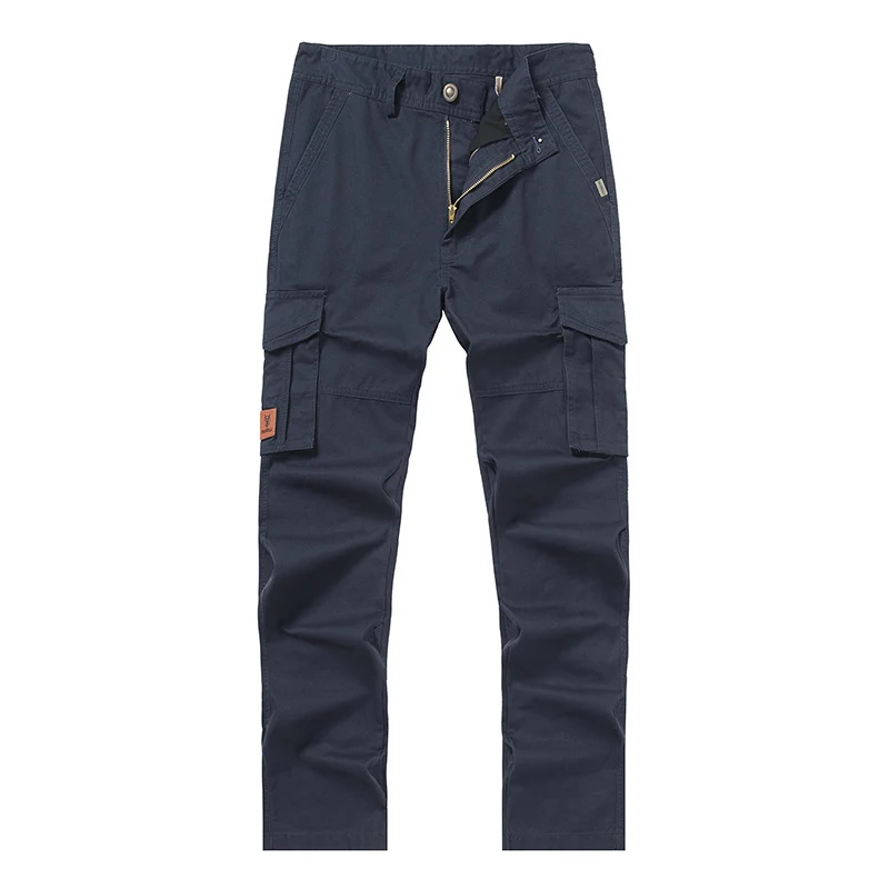 Herren Cargohose im Slim-Straight Schnitt mit Mehrfach‑Taschen und verstärkten Knien Nord Taschen