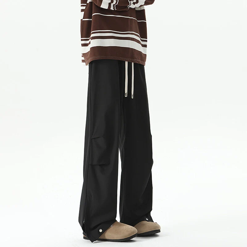Damen Weite Cargo-Loungehose mit elastischem Bund, Tunnelzug und verstellbarem Saum Nord Taschen