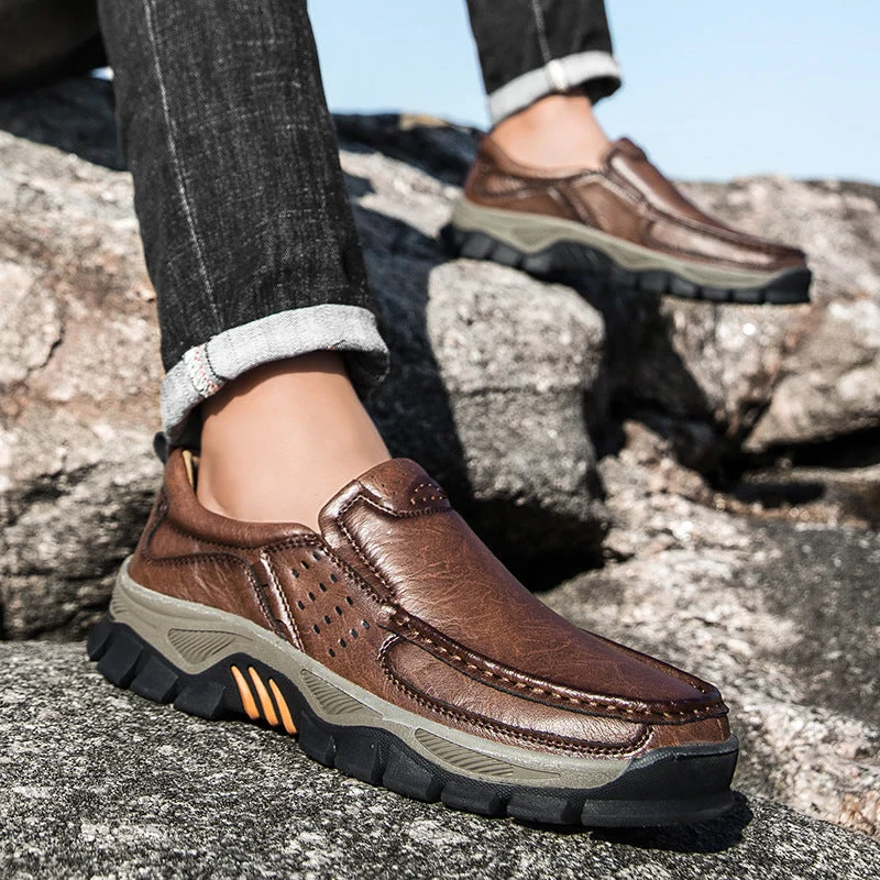 Herren Komfortable Slip-On Freizeitschuhe