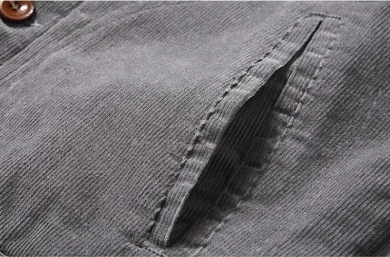 Corduroy Winterjacke für Männer