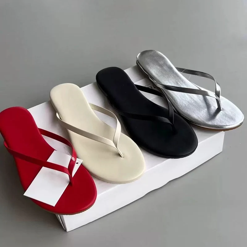 Damen Flip-Flops mit rutschfester Sohle und stylischem Riemendesign