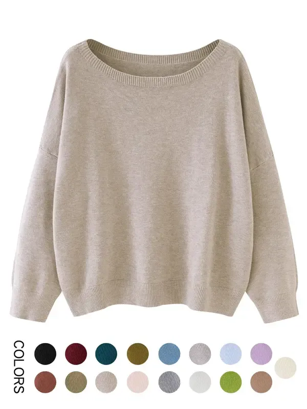 Rundhals Pullover