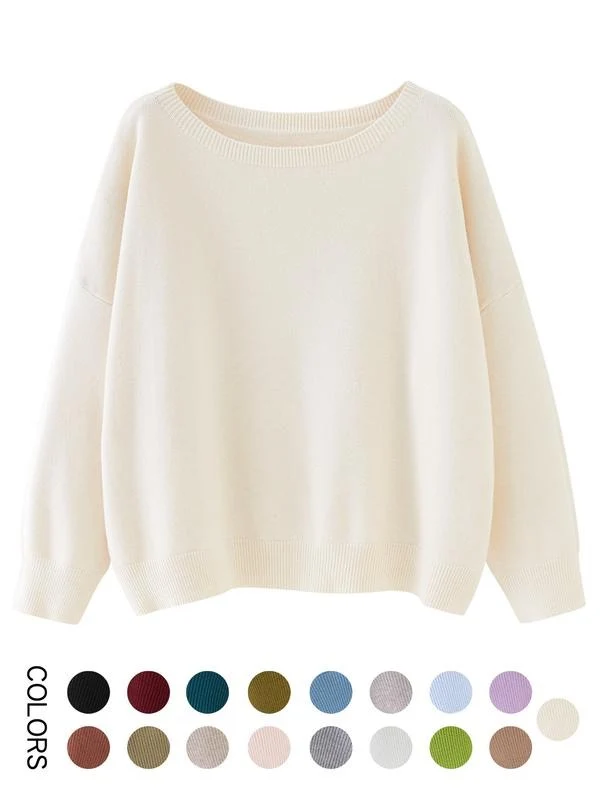 Rundhals Pullover