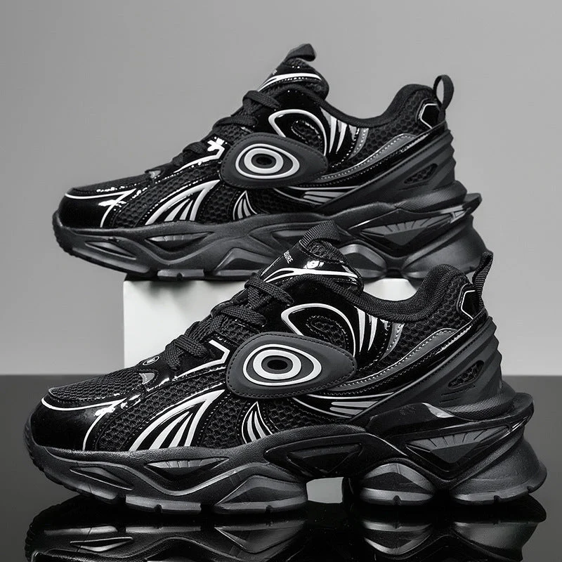 Damen Sportliche Sneakers mit innovativem Dämpfungssystem und futuristischem Design