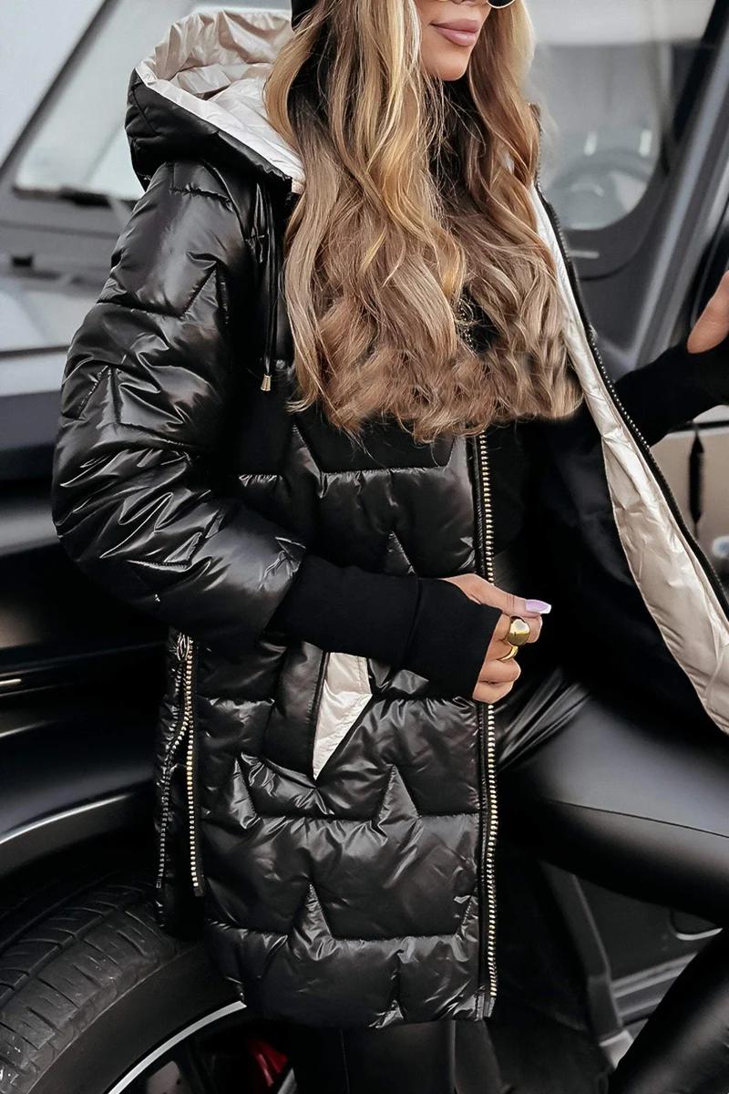 Freizeit Hoodie Damenjacke