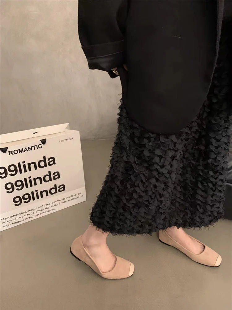 Damen Elegante und bequeme Ballerinas mit geschlossenen Zehen